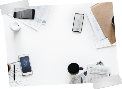 Bild auf dem Notizblöcke sind.